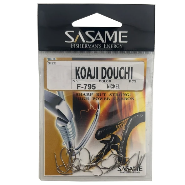 Sasame Koaji Douchi Nickel F-795 Serisi Olta İğnesi  10 no 21 Adet ürün görseli 1