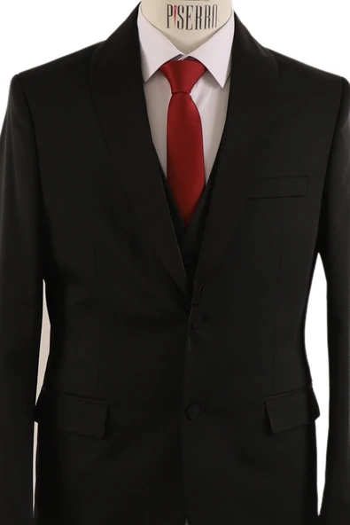 Slim Fit Smokin Erkek - Resim 5