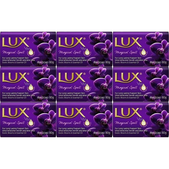 Lux Sabun 80GR Magicial Spell (Sihirli Tılsım) (9 Lu Set) ürün görseli 1