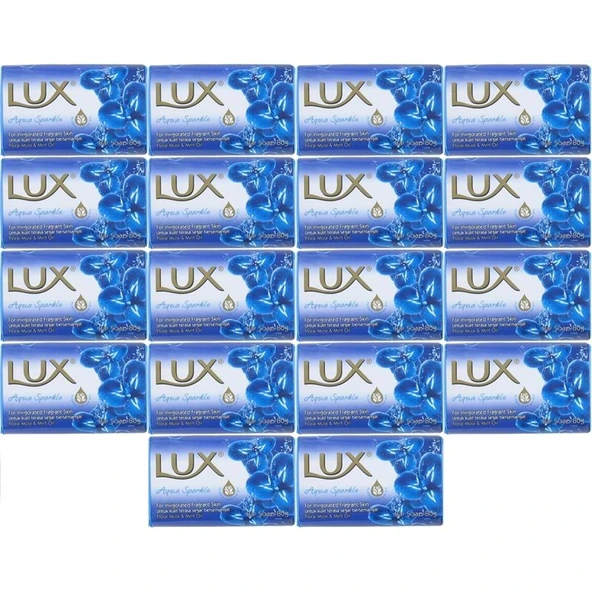 Lux Sabun 80GR Aqua Sparkle (Su Gibi Işıltı) (18 Li Set) ürün görseli 1