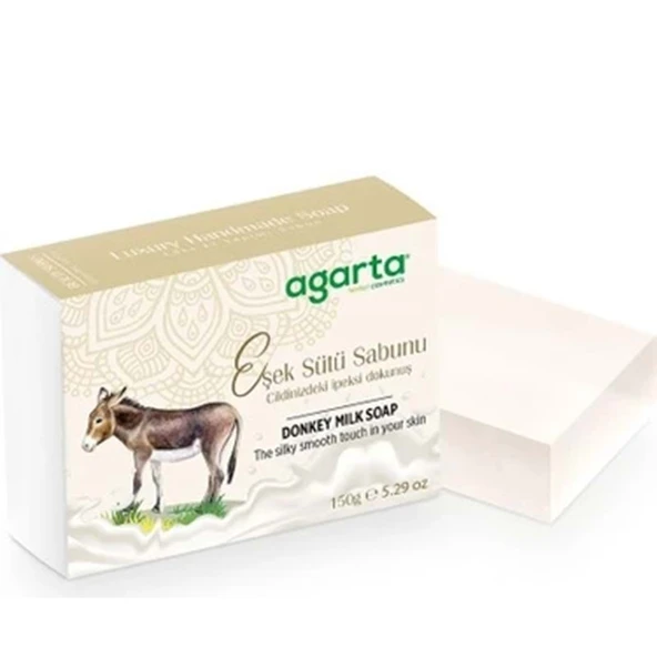 Agarta El Yapımı Doğal Sabun 150GR Eşek Sütü ürün görseli 1
