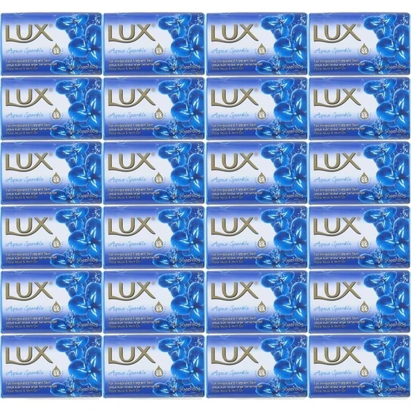 Lux Sabun 80GR Aqua Sparkle (Su Gibi Işıltı) (24 Lü Set) ürün görseli 1