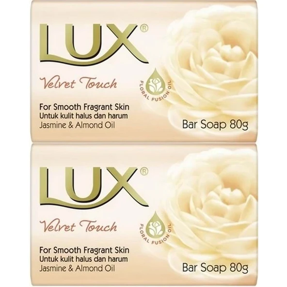 Lux Sabun 80GR Velvet Touch (Kadife Dokunuş) (2 Li Set) ürün görseli 1