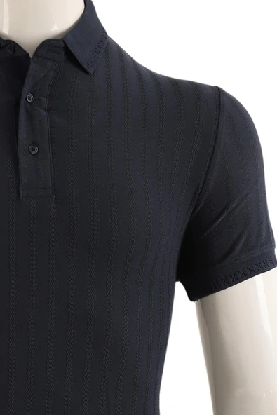 T-Shirt Slim Fit Erkek - Resim 9