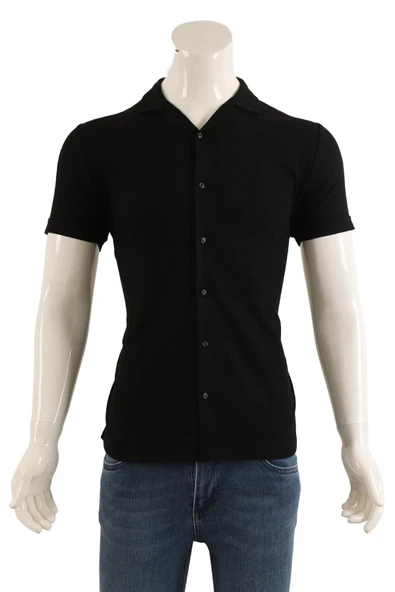 T-Shirt Slim Fit Erkek - Resim 2