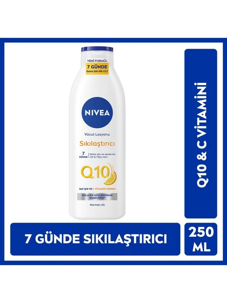 Nivea Vücut Losyonu Q10 Sıkılaştırıcı C Vitamini İçerikli 250 ml ürün görseli 1