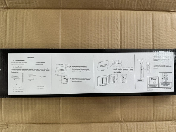 Suntech 42'' - 65'' Televizyon Askı Aparatı - Resim 3
