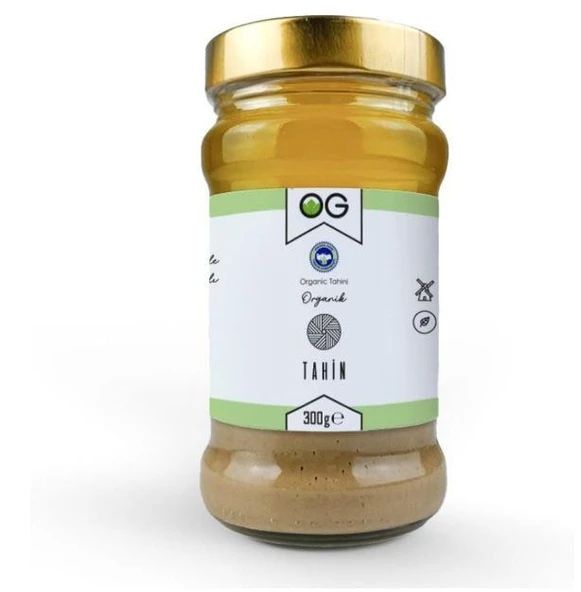 OG ORGANİK TAHİN 300 GR ürün görseli 1