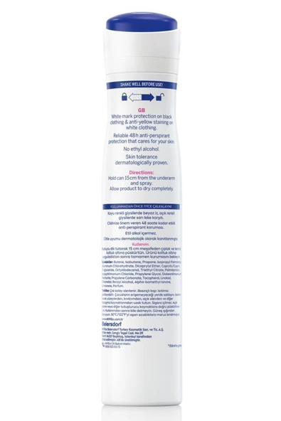 Nivea Deodorant Kadın - Black & White İnvisible Clear 200 ml - Resim 2