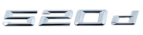 BMW 520D UYUMLU YAZI YENİ TİP ürün görseli 1