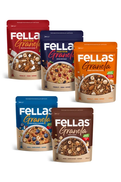 Fellas Granola 5'li Süper Paket ürün görseli 1