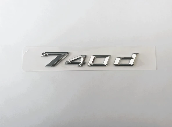 BMW 740D UYUMLU YAZI YENİ TİP ürün görseli 1