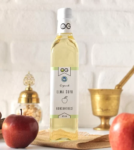OG NATURAL ORGANİK ELMA SUYU KONSANTRESİ 500 ML ürün görseli 1