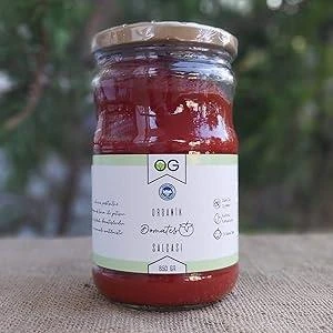 OG ORGANİK DOMATES SALÇASI 650 GR. ürün görseli 1