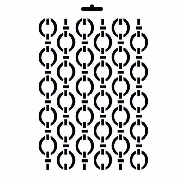 MIX MEDİA STENCIL MA SERİSİ MA39 21X29 ürün görseli 1