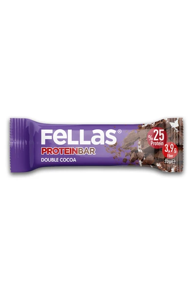 Fellas Protein Bar - Duble Kakaolu (32 g) x 12 Adet ürün görseli 1