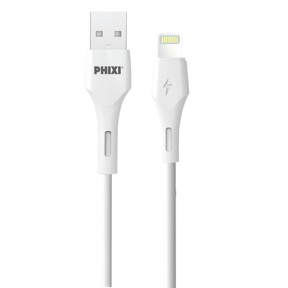 Phixi CB410L Basic 100 Cm Lightning Şarj ve Data Kablosu ürün görseli 1