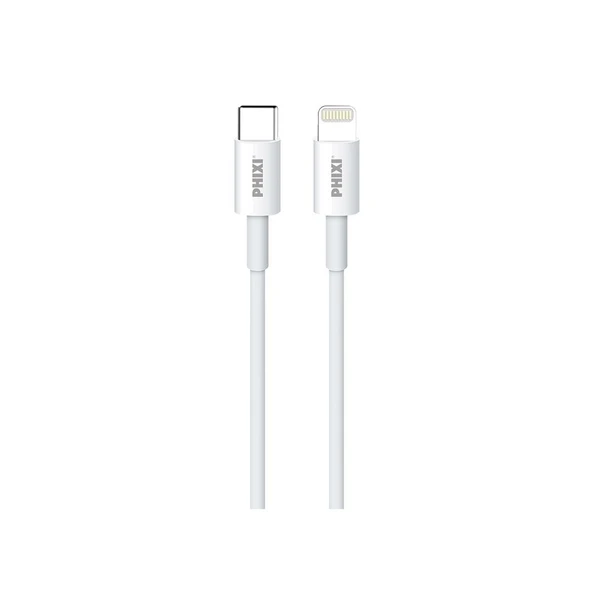 Phixi Basic CB412L Type-C to Lightning USB Şarj Kablosu ürün görseli 1