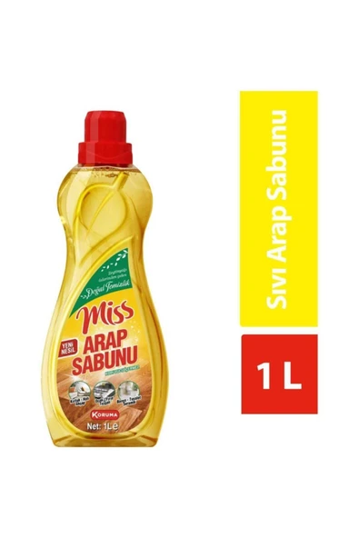 Miss Sıvı Arap Sabunu 1 LT. ürün görseli 1
