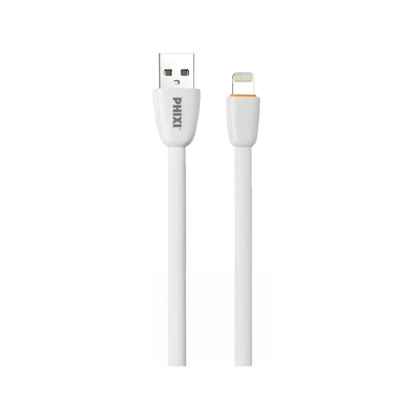 Phixi CB411L Force Yassı Kablolu 100 Cm Lightning Şarj ve Data Kablosu ürün görseli 1