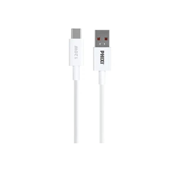 Phixi Force CB465 120W USB-C Şarj ve Data Kablosu – 6A Hızlı Şarj ürün görseli 1