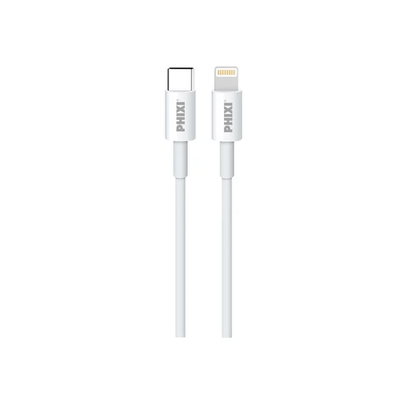 Phixi CB4130L Basic 30 Cm Type-C to Lightning USB Şarj Kablosu ürün görseli 1