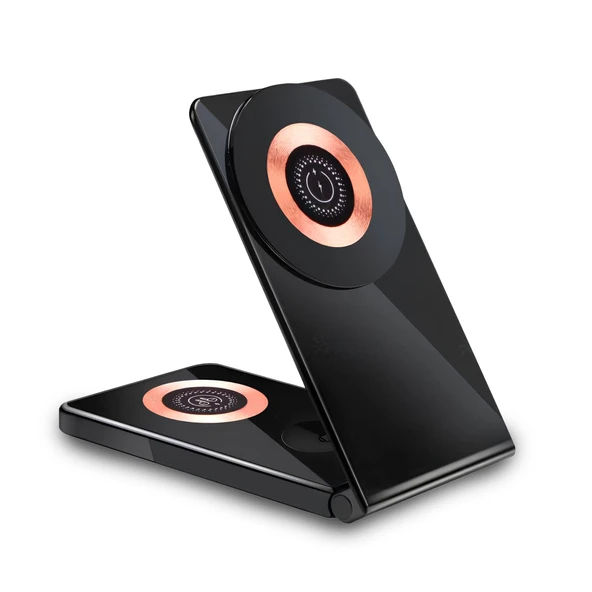 PHİXİ MS10 3 IN 1 MAGNETIC WIRELESS STANDLI ŞARJ SETİ ürün görseli 1