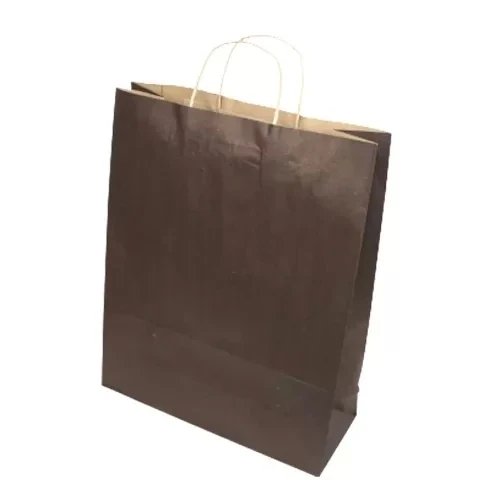 Kahverengi Kraft Çanta Küçük Boy 18x8x24 cm 25 Adet ürün görseli 1