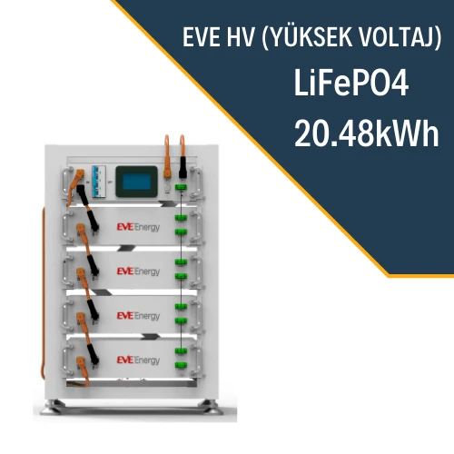 EVE 20.48kWh HV (YÜKSEK VOLTAJ) BATARYA SİSTEMİ ürün görseli 1