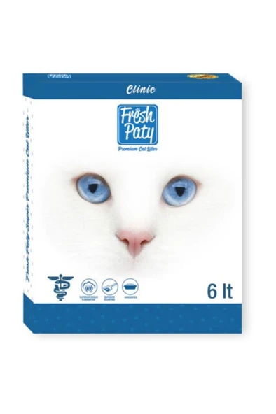 Fresh Paty Clinic Kokusuz Kedi Kumu 6 Lt ürün görseli 1