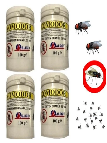 Sinek İlacı Komodor 100 Gr X 4 Adet ürün görseli 1