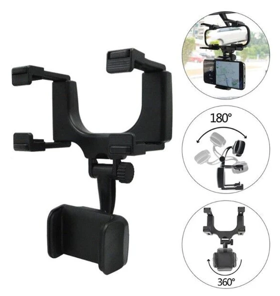 Araba Dikiz Aynasına Takılan Telefon Tutucu CM-219 ürün görseli 1