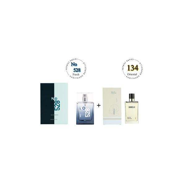 134 + No: 528 Kadın / Erkek Parfüm EDP 50 ml Oriental / Fresh ürün görseli 1