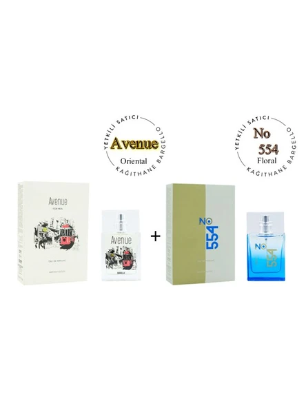 Avenue + No: 554 Erkek / Unisex Parfüm 50 ml edp Oriental / Floral  - Mnms50ave554 ürün görseli 1