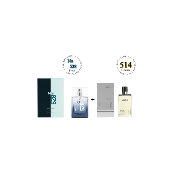 No: 528 + 514 Erkek Parfüm EDP 50 ml Fresh / Oriental ürün görseli 1