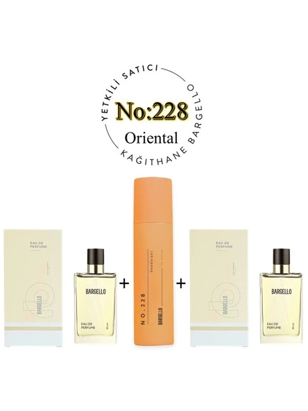 228 + 228 Kadın Parfüm Edp 50 ml + No:228 Kadın Deodorant 150 ml - Mnms228deo2 ürün görseli 1