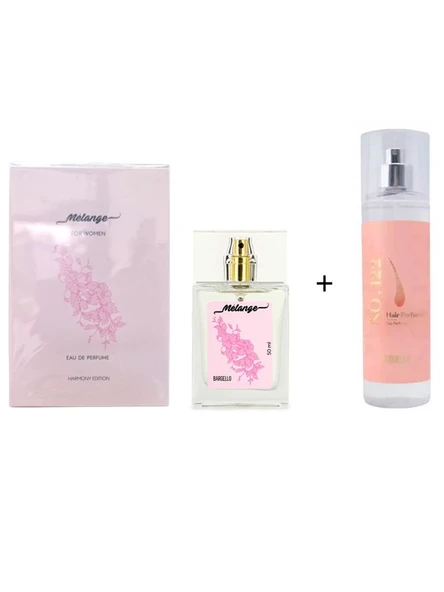 Melange Kadın Parfüm + No: 122 Saç Parfüm Floral / Oriental - Mnms200mels ürün görseli 1