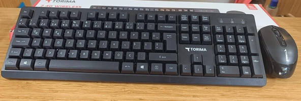 TORİMA TMK-01 KABLOSUZ KLAVYE /MOUSE SET ürün görseli 1