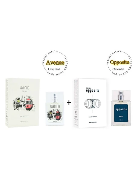Avenue + Opposite Erkek  Parfüm 50 ml edp Oriental - Mnms50aveops ürün görseli 1