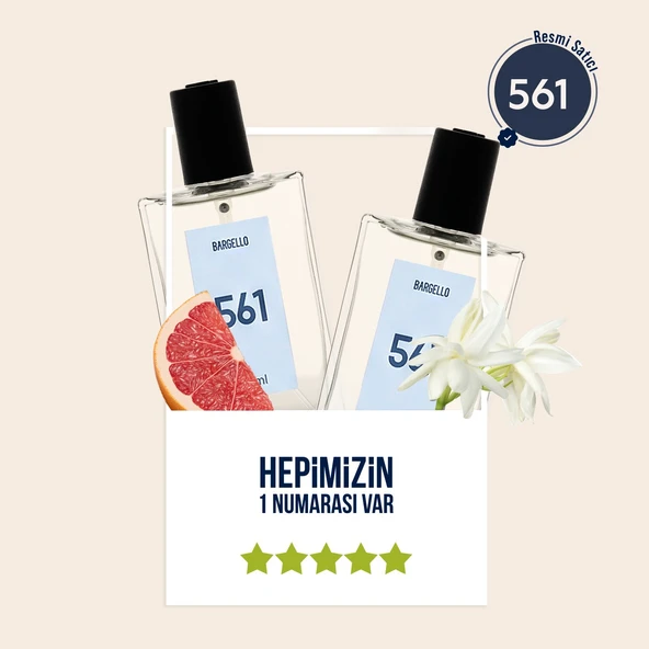 561 Erkek Parfüm Edp 50 Ml Fresh - Resim 3