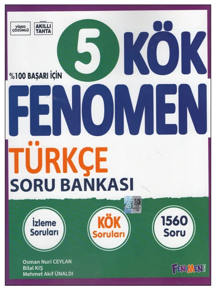 Fenomen 5.Sınıf KÖK Türkçe Soru Bankası ürün görseli 1