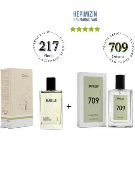 217 + 709 Kadın / Erkek Parfüm Edp 50 Ml Floral / Oriental - mnms50217709 ürün görseli 1