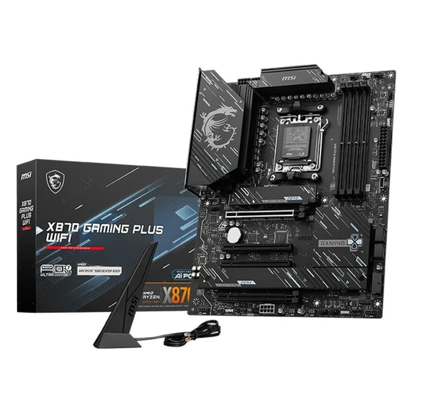 MSI X870 GAMING PLUS WIFI DDR5 8200(OC)MHz ürün görseli 1