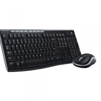 LOGITECH MK270 KABLOSUZ SET USB SİYAH(920-004525) - Resim 2