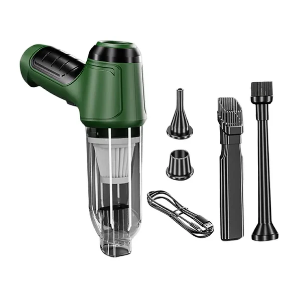Air Blower Araba Süpürgesi Yeşil - Resim 3
