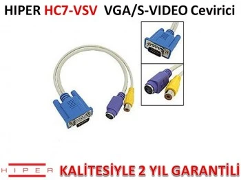 HIPER HC7-VSV VGA/S-VIDEO ÇEVİRİCİ ürün görseli 1