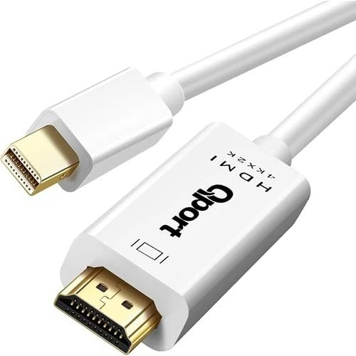 QPORT Q-DPM MİNİ DİSPLAYPORT TO HDMI 1.8MT KABLO ürün görseli 1