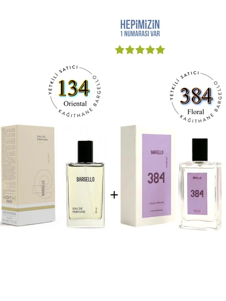 134 + 384 Kadın Parfüm Edp 50 ml Oriental/floral - Mnms50134384 ürün görseli 1