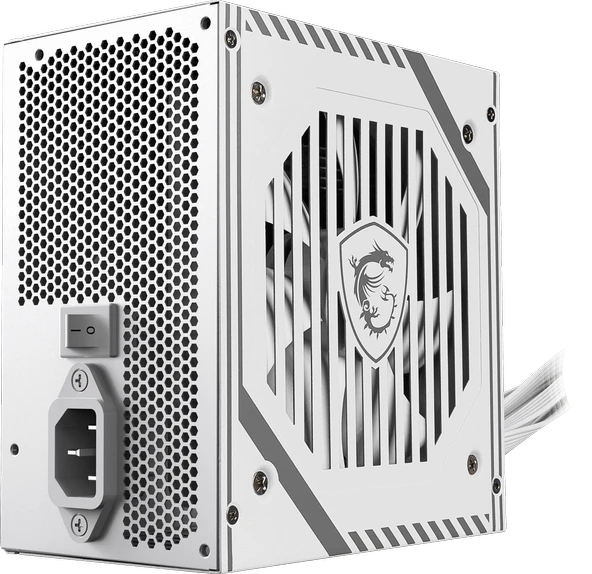 MSI MAG A650BNL WHITE 650W 80+ BRONZE POWER SUPPLY ürün görseli 1