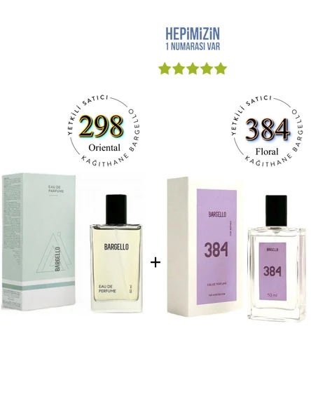 298 + 384 Unisex/kadın Parfüm Edp 50 ml Oriental/floral - Mnms50298384 ürün görseli 1